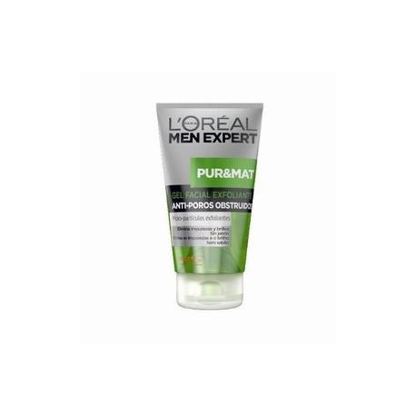 L´Oreal Caja Crema Expertise Pure Natural Exfoliante Hombre 150G/6P-Despensaenlinea