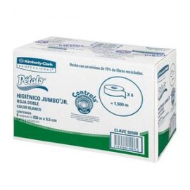 Kimberly Clark Papel Higiénico Kimberly-Clark Pétalo Jumbo 6P/250M - ZK-Despensaenlinea