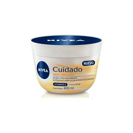 Beierdorf Media Caja Crema Nivea Cuidado Anti-Arrugas 400G/6P-Despensaenlinea
