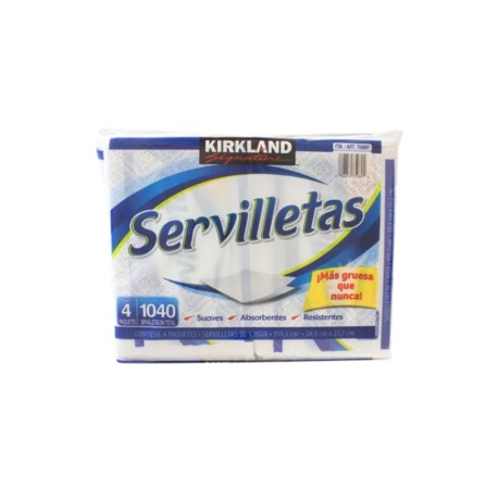 Kirkland Kirkland Signature servilletas 1040S - KOZ-Despensaenlinea