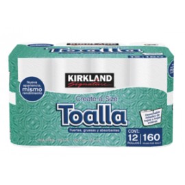 Kirkland Kirkland Signature toalla desechable 12R - KOZ-Despensaenlinea