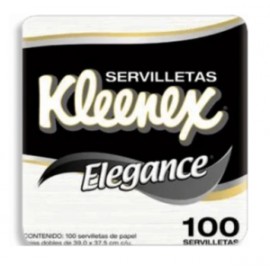 Kimberly Clark Kleenex Elegance servilletas 3P/100S - KOZ-Despensaenlinea