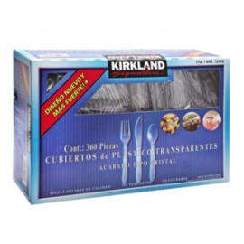 Kirkland Kirkland Signature cubiertos de plástico 360P - KOZ-Despensaenlinea