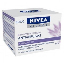 Beierdorf Media Caja Crema Nivea Visage Antiarrugas Día 50M/3P-Despensaenlinea