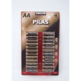 Kirkland Pilas alcalinas AA Kirkland 48P - KOZ-Despensaenlinea