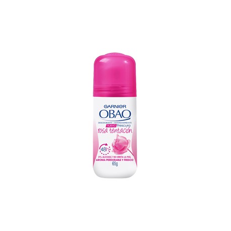Garnier Media Caja Desodorante Obao Roll Mujer Rosa Intenso 65G/12P-Despensaenlinea