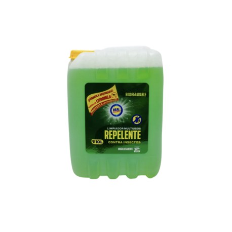 Real Clean Limpiador multiusos con repelente Real Clean 10L - KOZ-Despensaenlinea