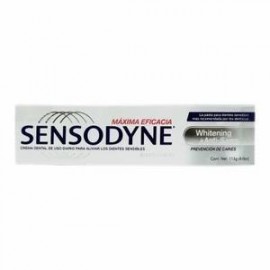 MayoreoTotal Media Caja Pasta Dental Sensodyne Whitening Antisarro 113M/6P-Despensaenlinea