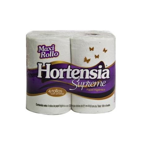 Fabrica de Papel San Francisco Colchón papel higiénico Hortensia Supreme maxirollo morado 24P-Despensaenlinea