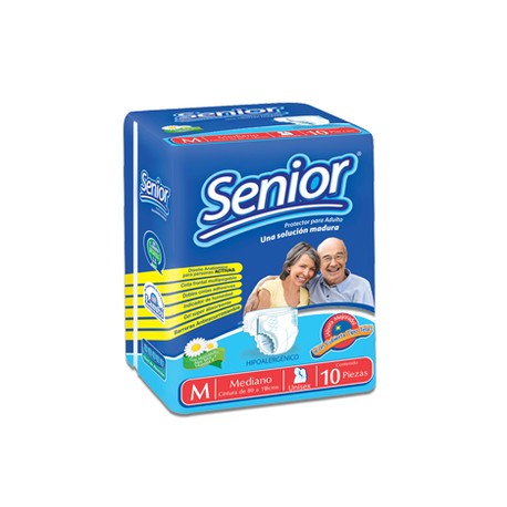 Lambi Caja pañal Senior Adulto talla mediana 4C/10P-Despensaenlinea