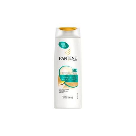 Procter & Gamble Media Caja Shampoo Pantene 2en1 C. Clasico 400M/6P-Despensaenlinea