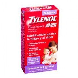 MayoreoTotal Tylenol Suspensión Pediátrica Cereza 15M-Despensaenlinea