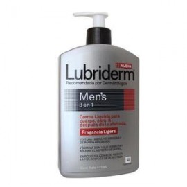 Johnson & Johnson Media Caja Crema Lubriderm Men con Fragancia 400M/6P-Despensaenlinea