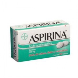 MayoreoTotal Aspirina caja 40T/500MG-Despensaenlinea