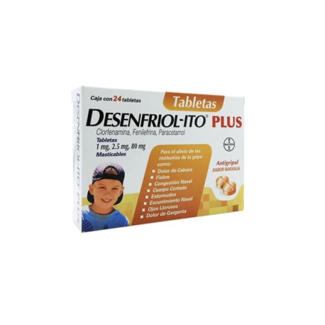 MayoreoTotal Desenfriol-ito Plus 24T (1 mg/2.5 mg/80 mg) - KOZ-Despensaenlinea