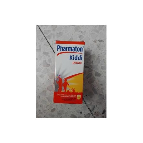MayoreoTotal Jarabe Kiddi Pharmaton frasco con 100 ml-Despensaenlinea