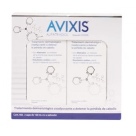 Avixis Avixis solución topica con 2 piezas de 100 ml - Avixis KOZ-Despensaenlinea