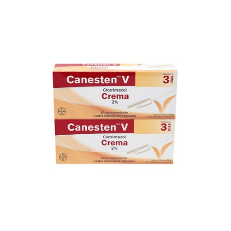 Bayer Crema Canesten V 2% 2P/20G - KOZ-Despensaenlinea