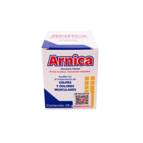 Nartex Arnica montana pomada 28G - KOZ-Despensaenlinea