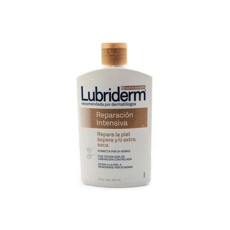 Johnson & Johnson Media Caja Crema Lubriderm Reparacion Intensiva 400M/6P-Despensaenlinea