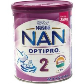 Nestlé Caja Formula láctea Nan 2 l Optipro 360G/12P-Despensaenlinea