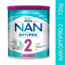 Nestlé Caja Formula láctea Nan 2 l Optipro 720G/12P-Despensaenlinea