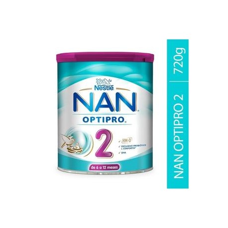 Nestlé Media Caja Formula láctea Nan 2 l Optipro 720G/6P-Despensaenlinea