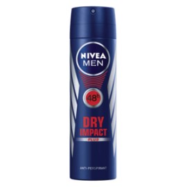 Beierdorf Caja Desodorante Aerosol Nivea Hombre Deo Dry 150M/12P-Despensaenlinea