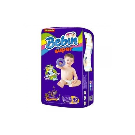 Lambi Caja pañal Bebin Super talla extra grande 4C/40P-Despensaenlinea