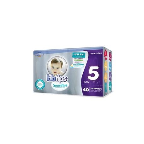 PI Mabe Media Caja pañales Chicolastic Bebe Tips talla extra grande E5 2C/40P-Despensaenlinea