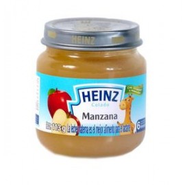 Heinz Caja papilla Heinz de manzana 113G/24P-Despensaenlinea