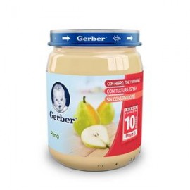 Nestlé Caja Gerber 3ra etapa de pera de 170G/12P-Despensaenlinea