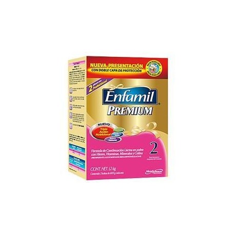 Mead Johnson Caja fórmula láctea Enfamil Premium 2 etapa 800G/6P-Despensaenlinea