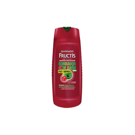 Garnier Caja shampoo Fructis Borrador Daño Quimico 650M/12P-Despensaenlinea