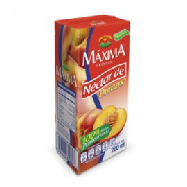 Maxima Caja Nectar de Durazno Maxima 200M/40P-Despensaenlinea