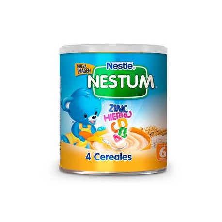 Nestlé Media Caja cereal Nestum 4 cereales 2 etapa 270G/12P-Despensaenlinea