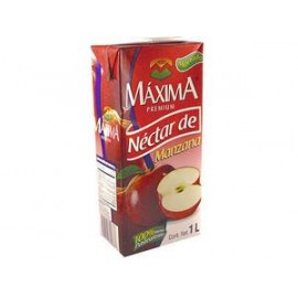 Maxima Caja Nectar de Manzana 1L/12P-Despensaenlinea