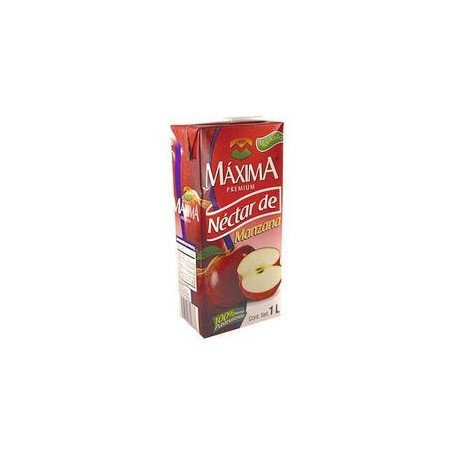 Maxima Caja Nectar de Manzana 1L/12P-Despensaenlinea