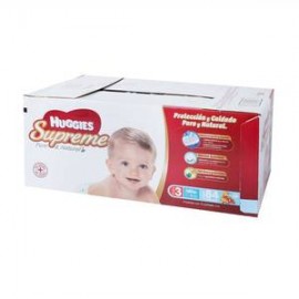 Kimberly Clark Pañales Etapa 3 Huggies Niño Supreme 84P - ZK-Despensaenlinea