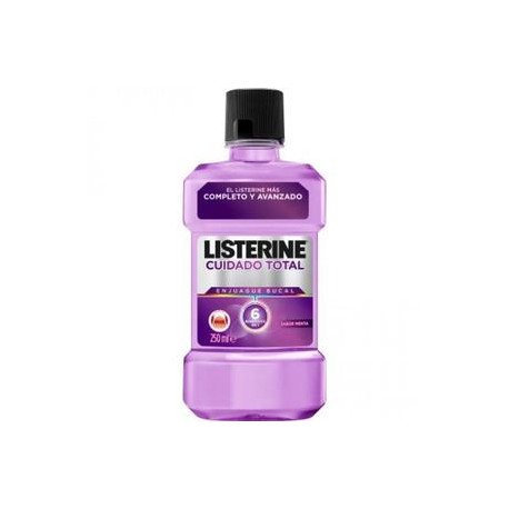 MayoreoTotal Caja Enjuague Bucal Listerine total care 250M/12P-Despensaenlinea