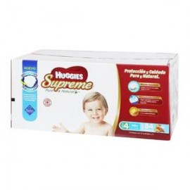 Kimberly Clark Pañales Etapa 4 Huggies Niño Supreme 84P - ZK-Despensaenlinea