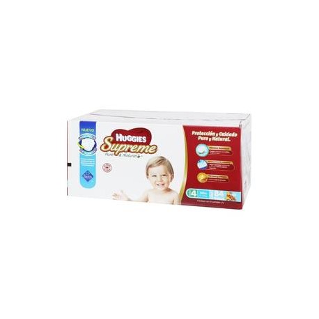 Kimberly Clark Pañales Etapa 4 Huggies Niño Supreme 84P - ZK-Despensaenlinea