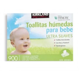 Kirkland Toallitas humedas para bebe ultra suaves Kirkland 900P - KOZ-Despensaenlinea