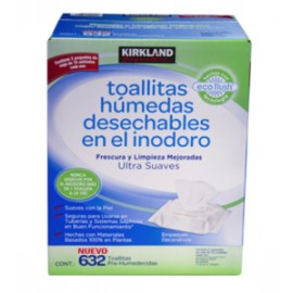 Kirkland Toallitas humedas desechables Kirkland 632P - KOZ-Despensaenlinea