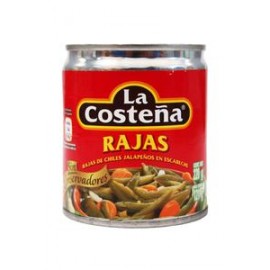 La Costeña Caja Chiles Rajas La Costeña 220G/48P-Despensaenlinea