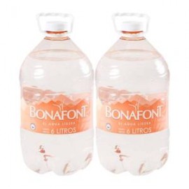 Bonafont Pack agua Bonafont 2P/6L - ZK-Despensaenlinea