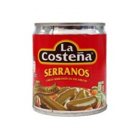 La Costeña Caja Chiles Serranos 220G/24P-Despensaenlinea