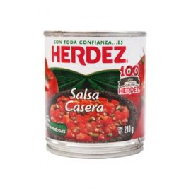 Herdez Caja Salsa Casera 210G/24P-Despensaenlinea