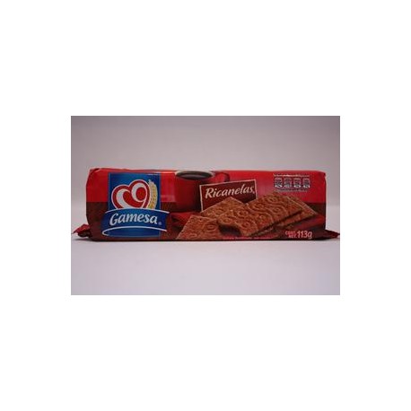 Pepsico Caja Galletas Ricanela Gamesa 113G/20P-Despensaenlinea