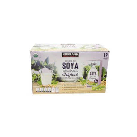 Kirkland Kirkland Signature bebida de soya orgánica 12P/946M - KOZ-Despensaenlinea